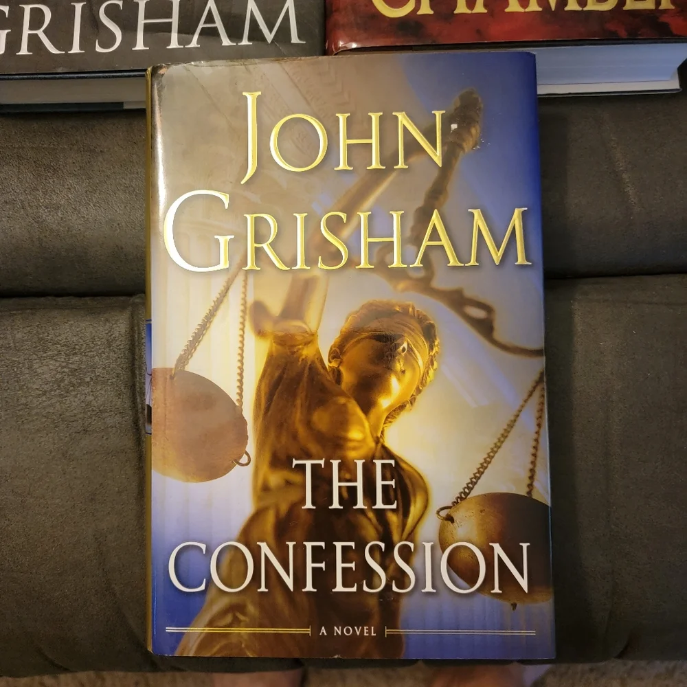 Pack of John‎ Grisham Novels: Chamber, Confession, & Brethren Hardbacks